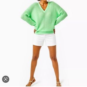 Lilly Pulitzer Kashmina Sweater Patina Green